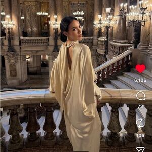 ZARA NWT Satin Tunic ZW Collection LIMITED EDITION